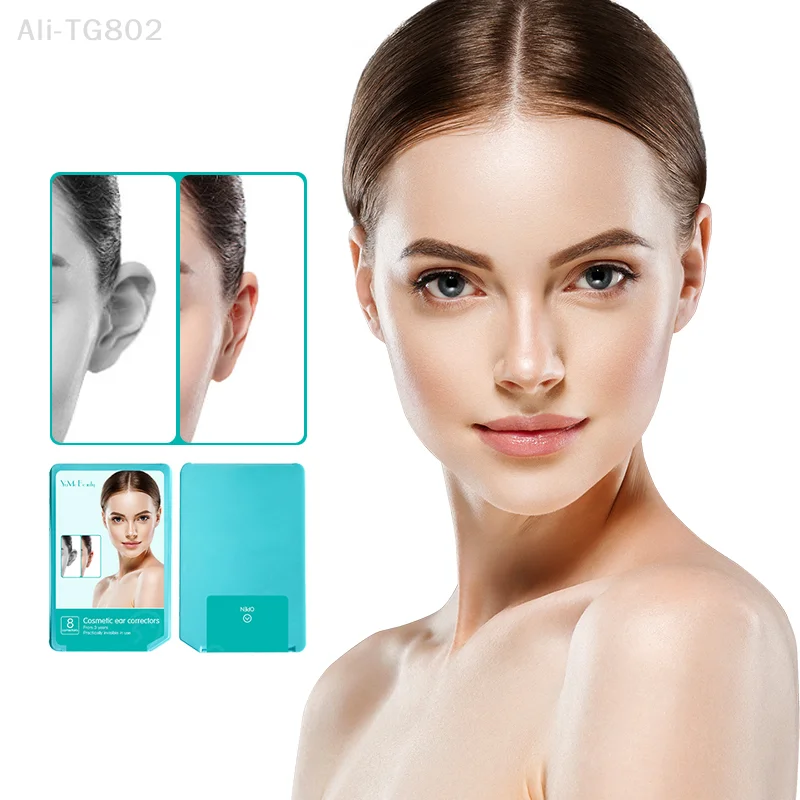 

8Pcs Elf Ear Sticker Cosmetic Ear Corrector Tape Stretching Ear Fixer Tool for Ear Shaping And Enhancing