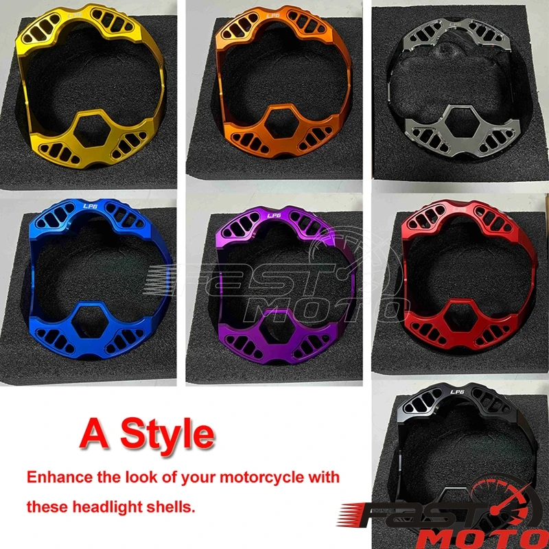 For Harley Street Glide Road King Car Wrangler JK Off-Road UTV For Baja Designs LP6 Pro LED Auxiliary Light Replacement Cover view 4