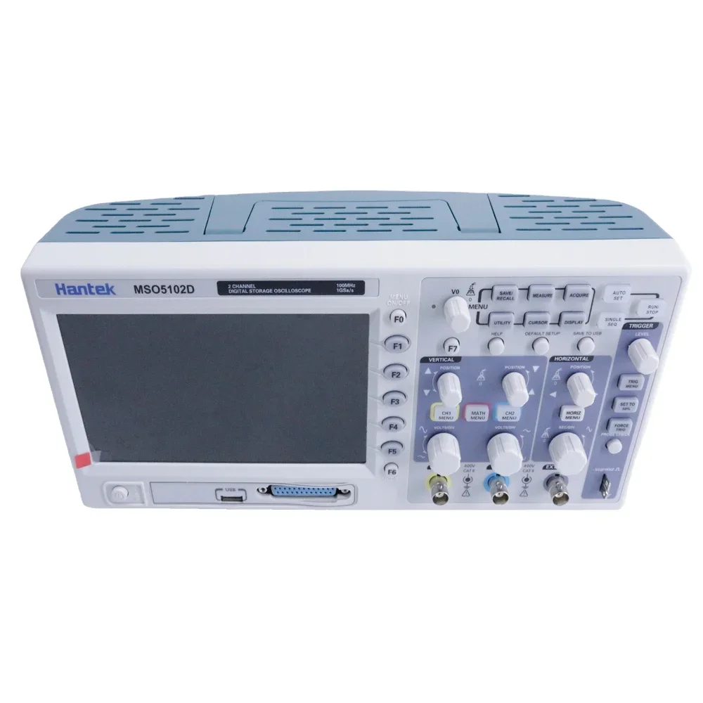 

2026 Hantek MSO5102D Mixed Signal Digital Oscilloscope 100MHz 2 Analog Channels