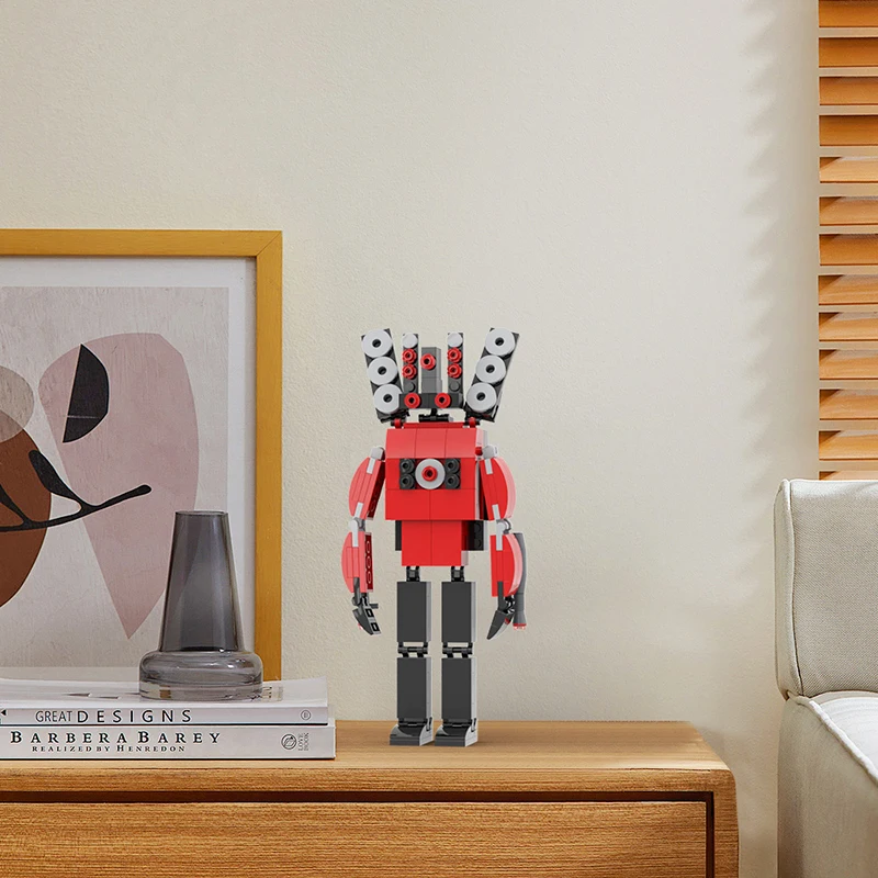 Skibidi Toilet Man Monitor Man Titan Speaker Man Titan Camera Man Titan Monitor Titan Block Toys Gifts for Boys and Girls