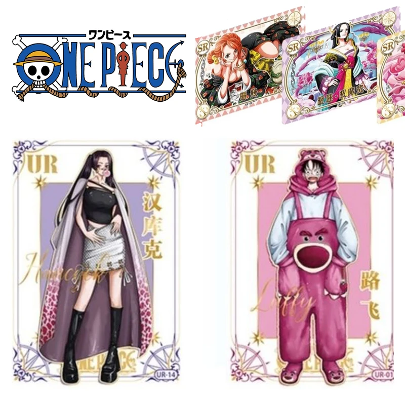 Big Brother One Piece UR SSR Card Anime Characters Shanks Nami Nico Robin Rare Collection Card Christmas Birthday Gift Game Toys