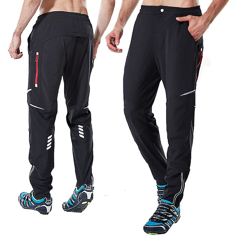 Outdoor Summer New Breathable Elastic Cycling Pants Quick Drying Pants For Men Casual Hiking Pants Quick Drying Pants New