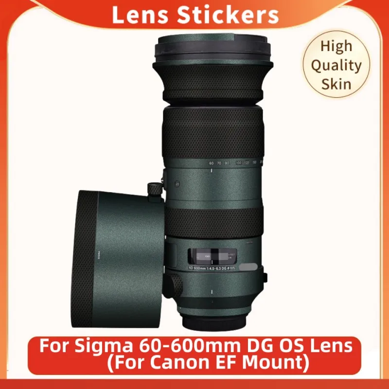 

For Sigma 60-600mm DG OS HSM Sports Decal Skin Vinyl Wrap Film Mirrorless Lens Body Protective Sticker Coat 60-600 F/4.5-6.3