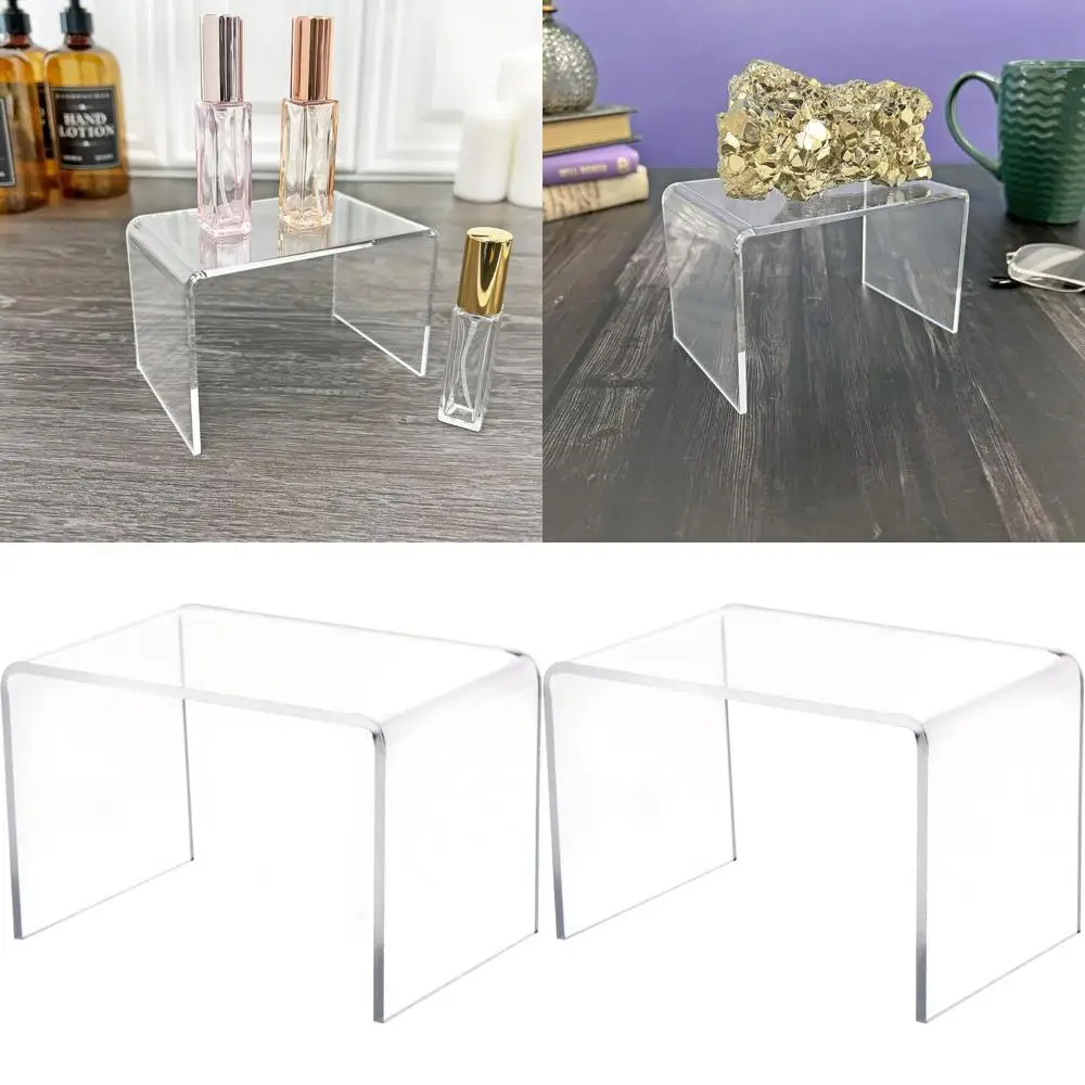 

Acrylic Rectangular Stand, 3 High x 4.5 Wide x 3 Deep (1/8 Thick), Pack of 12