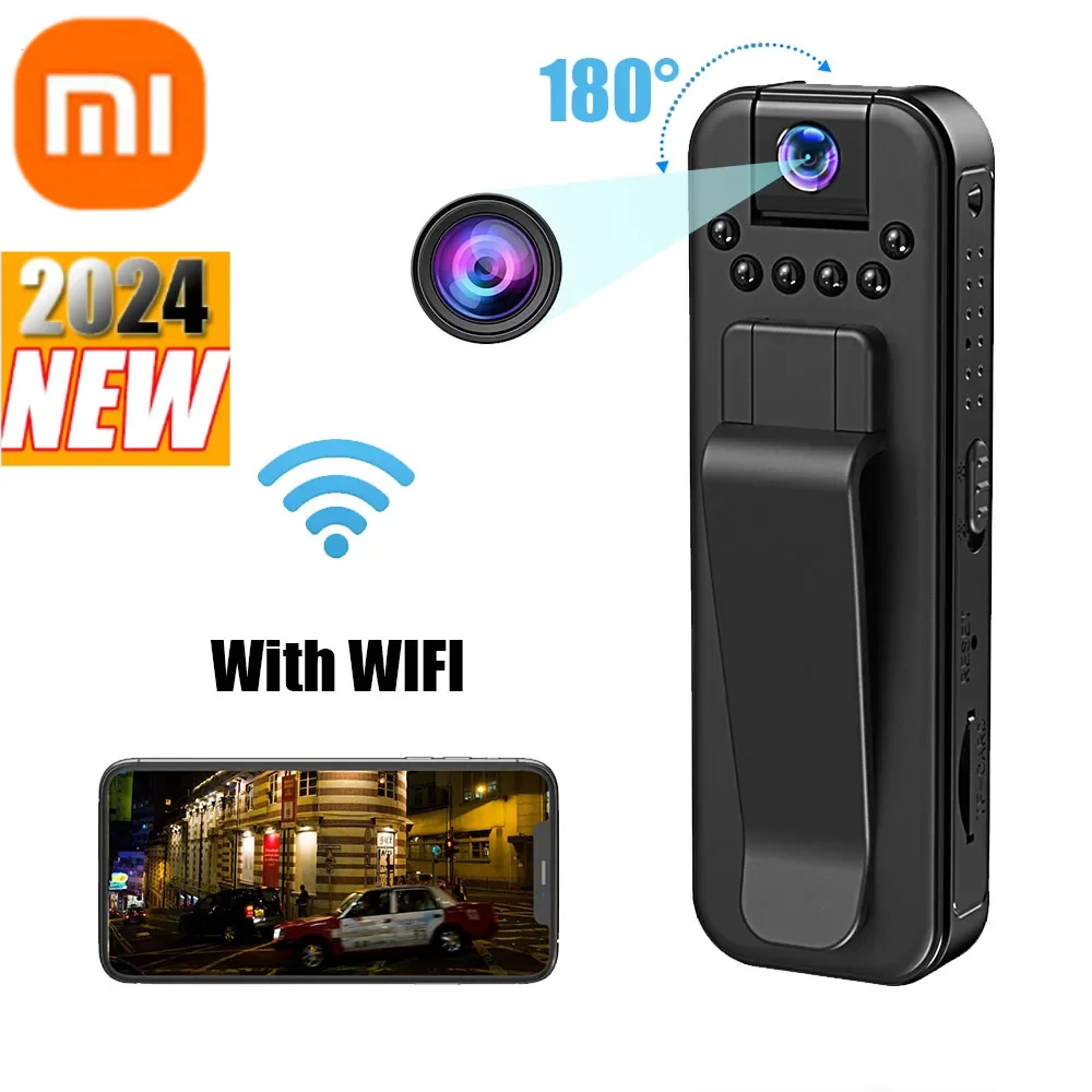 Xiaomi Wifi 1080P Body Mini Camera Portable Small Digital Video Recorder BodyCam Infrared Night Vision Miniature Camcorder