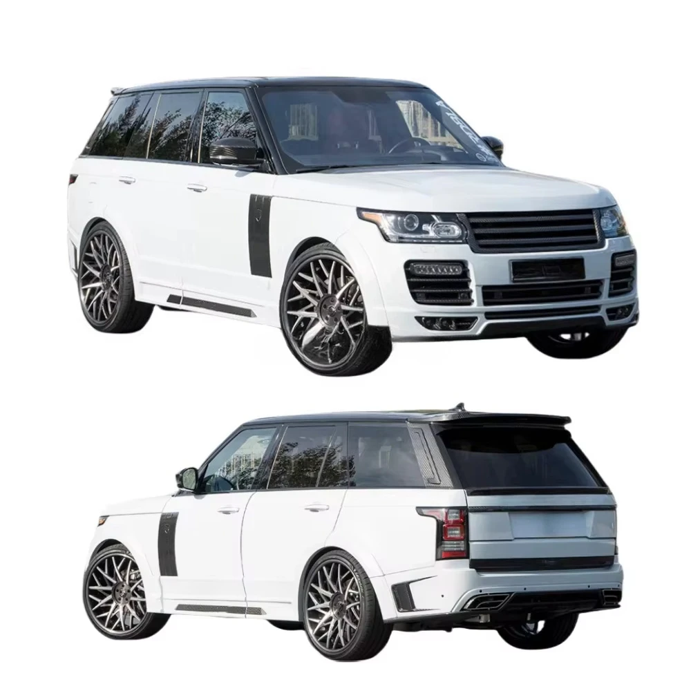 2013-2022 for  Range Rover Upgrade MSY Style Wide Body Kit Carbon Fiber Hood Front Bumper Fender Side Skirt Rear Lip