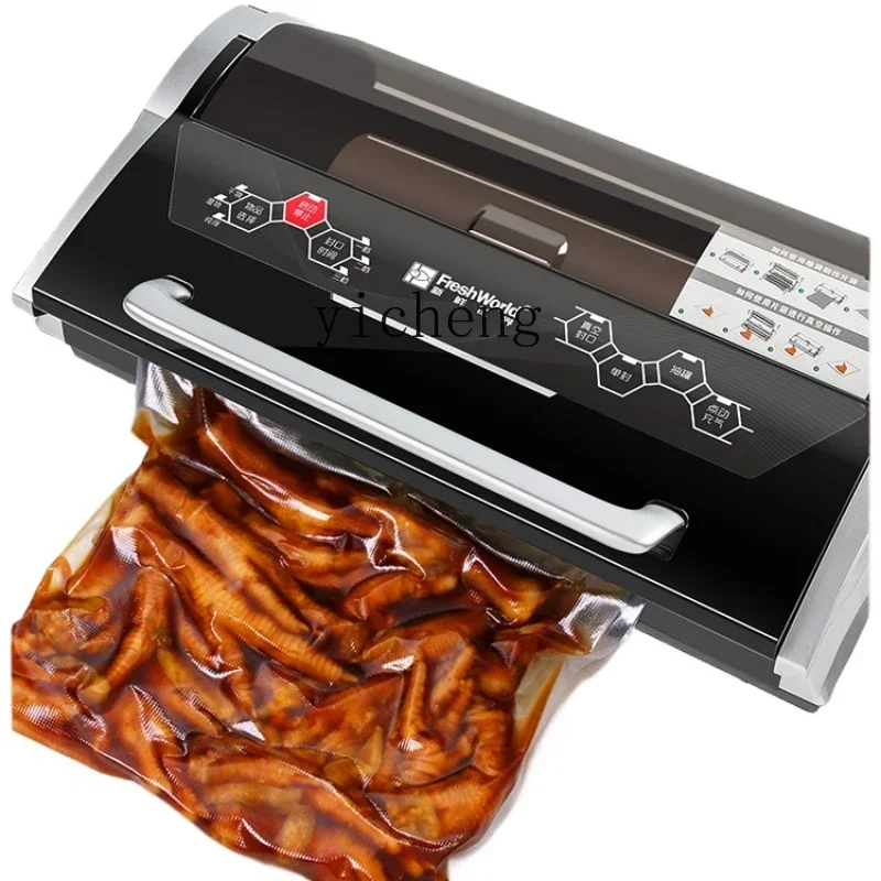 Hot sales New arrive Automatic Full Liquid Commercial Vacuum Packaging Machine Home Wet and Dry Dual-Use Vacuum Sealing Machine