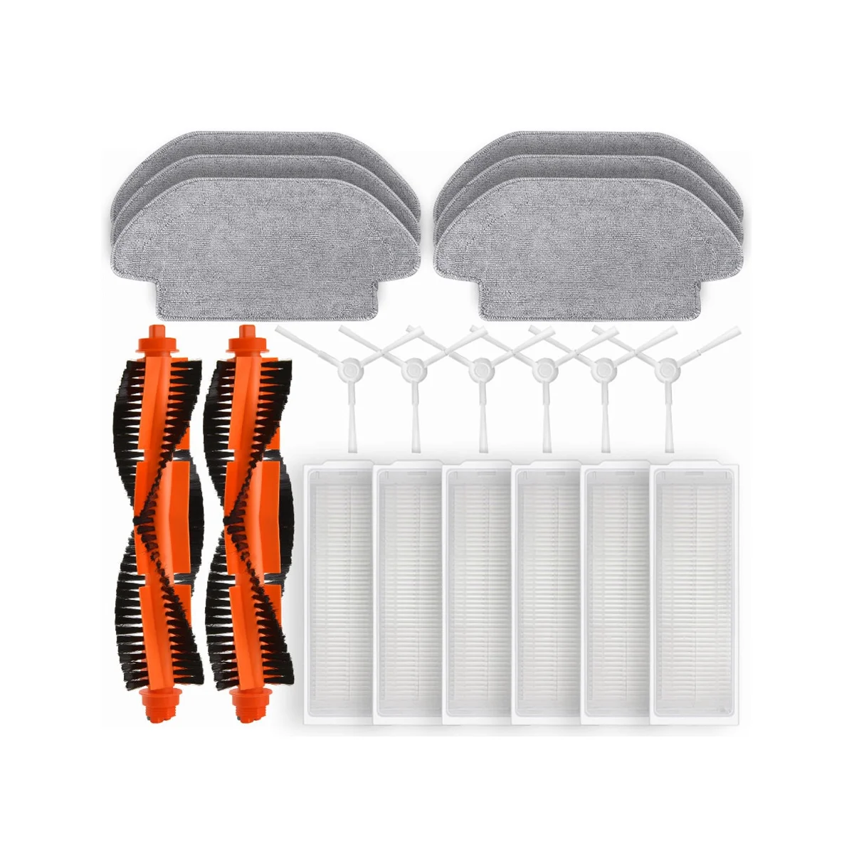 

For Xiaomi Robot Vacuum S10 S12 B106GL Replacement Spare Parts Accessories Main Side Brush Hepa Filter Mop Cloth