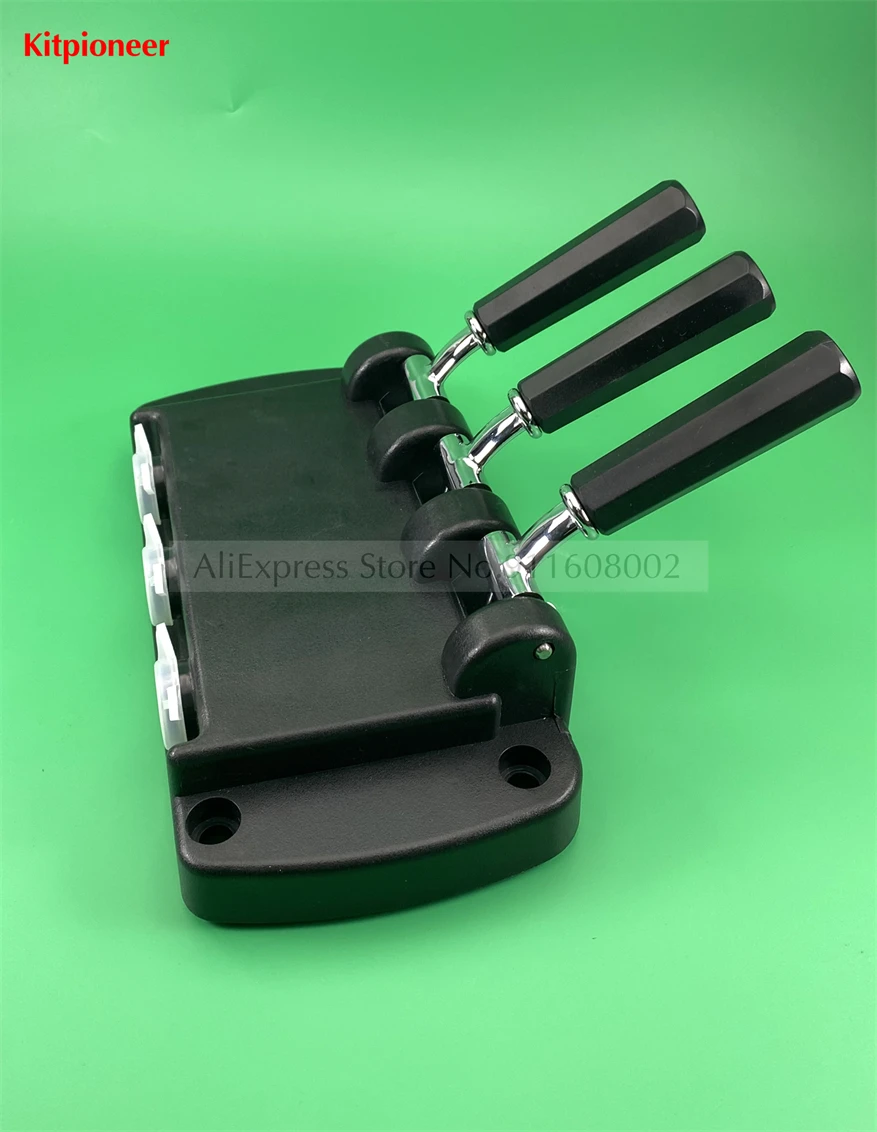 1 Set Head Front Panel Valve Door Parts With 3 Handles Fittings For ZM Soft Ice Cream Machines Accessories