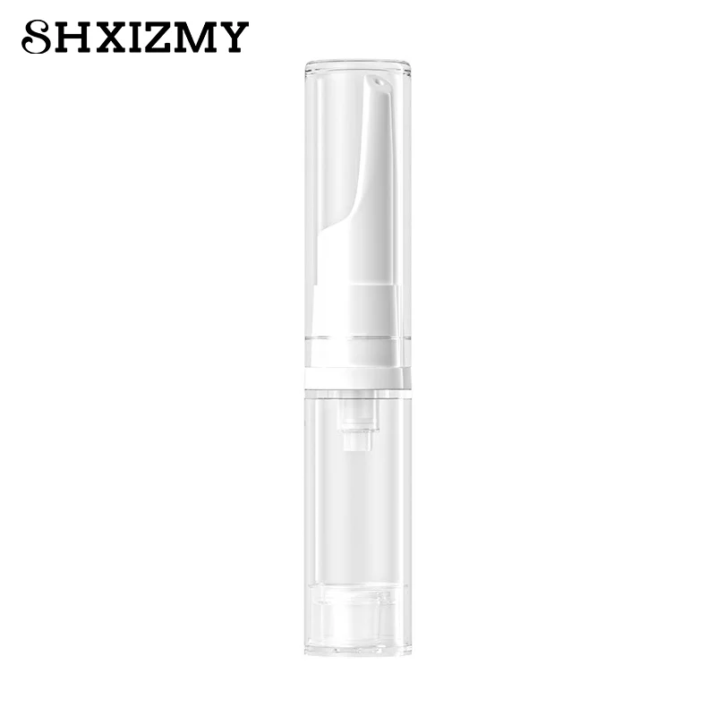 5/10/15ml Clear Airless Vacuum Pump Bottle Cosmetic Eye Cream Travel Size Dispenser Refillable Containers Shampoo Toiletries