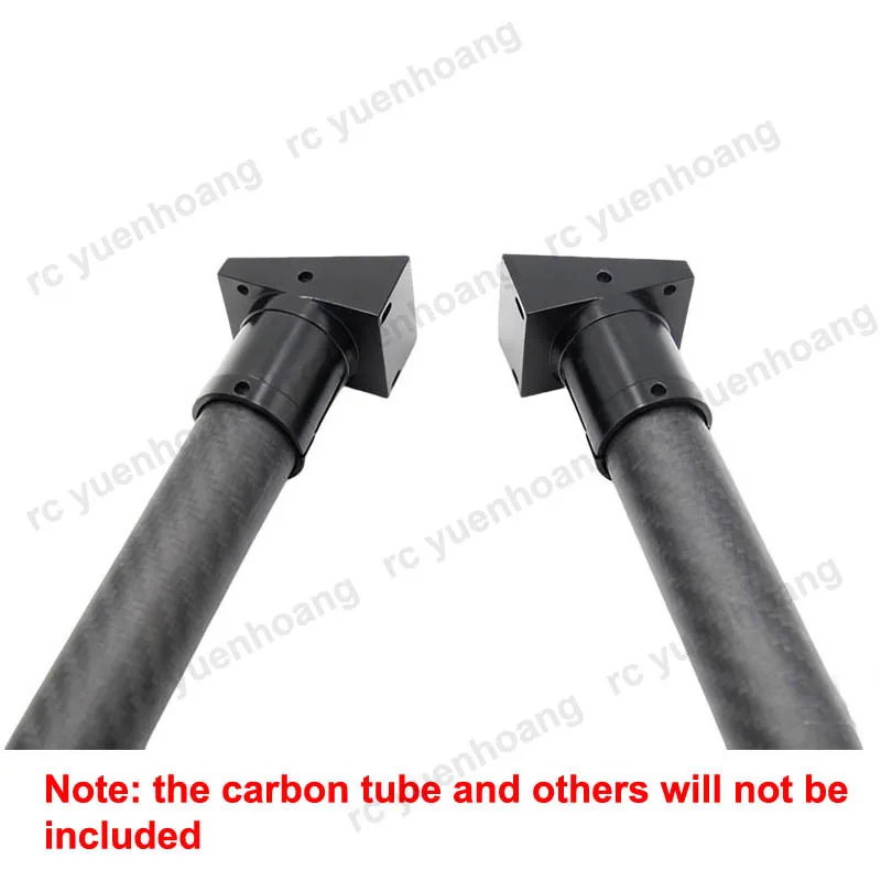 1 قطعة 25/30/40/50 مللي متر الهبوط الثابتة المشتركة سبائك الألومنيوم أنبوب المشبك مفاصل توصيل الانابيب ث ث ث قابل للقفل ل Agri-UAV الطائرة بدون طيار الإطار