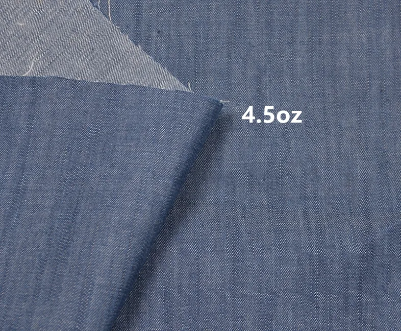 4,2 Unzen neue Sommer Denim Kleider Stoff lieferant hochwertige Twills Jeans Stoff hersteller von der Werft und Großhandel w1890151