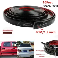 For car universal 300CM*3CM  Black Trim Molding Car Door Side Tailgate Decorate Protect Strip  Car decoration accessories  Auto