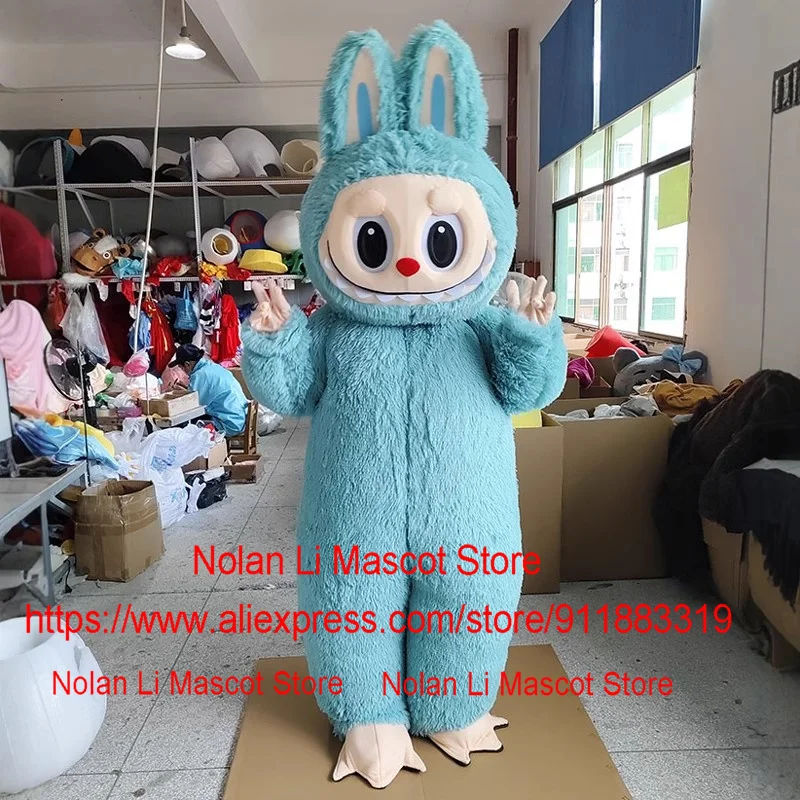 

High Quality Rabbit Cartoon Wow Wow Mascot Costume Cartoon Set Role-Playing Birthday Party Adult Advertising Game Carnival 1361