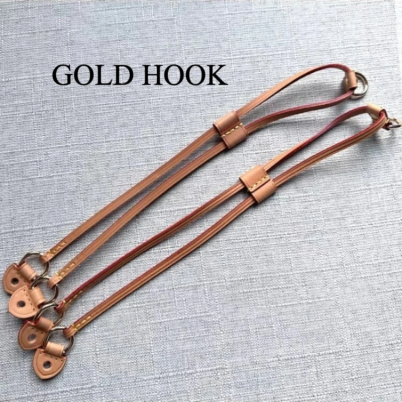 Одна пара кожаных боковых ремней Vachetta для LV DIY Neverfull Pm Mm Gm Ремонт премиальных кожаных ремней с ручкой