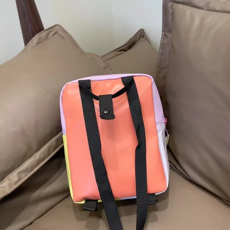 Disney Mickey New Children's Schoolbag High Quality PU Backpack Student Cartoon Cute Backpack