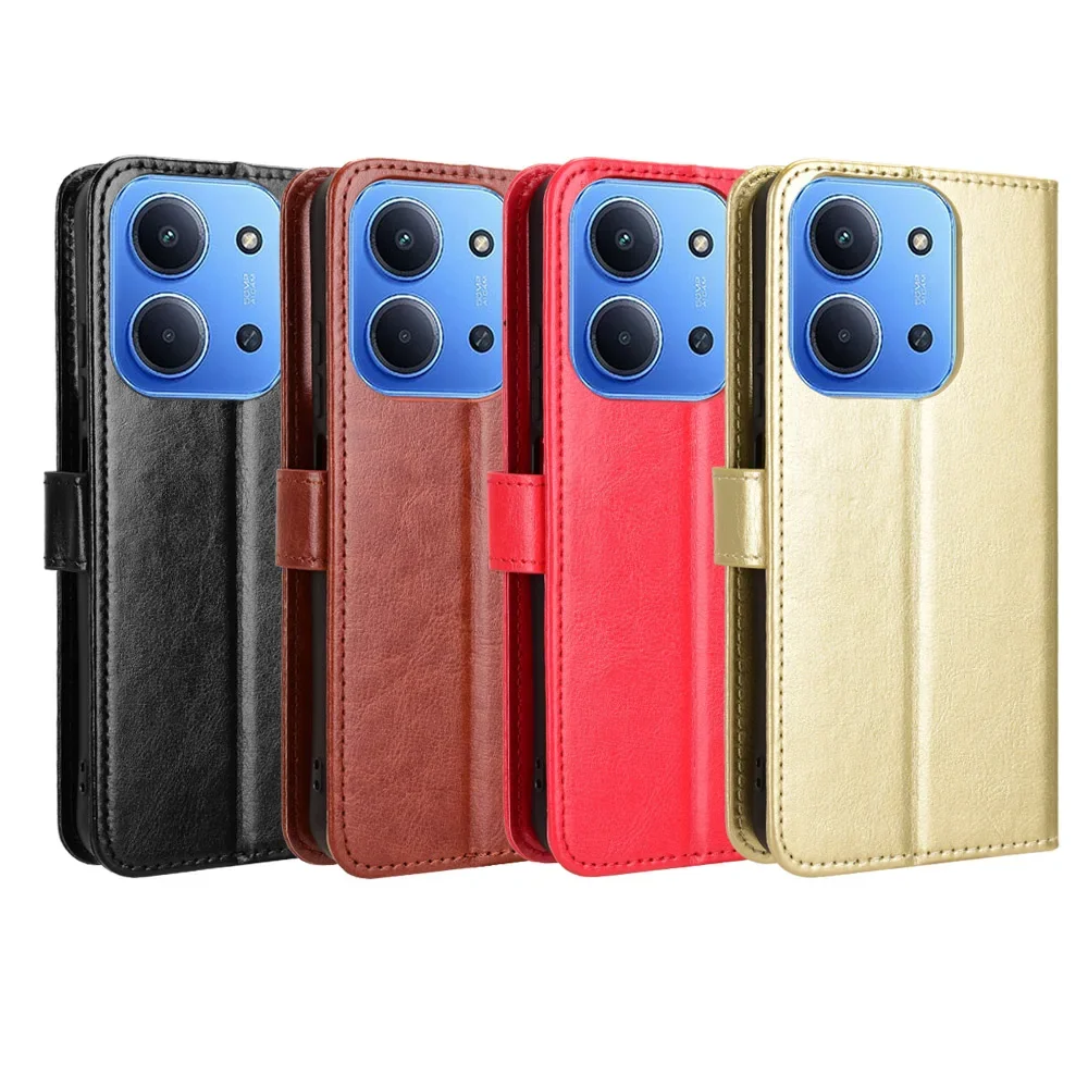 

Flip Wallet Case For Redmi 15C 4G Card Bag Leather Holder Magnetic Cover For Redmi 15C 4G Shockproof Shell