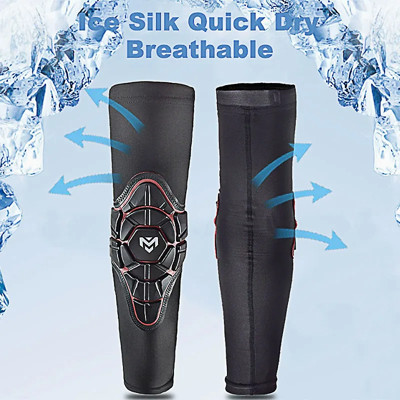 

Shockproof Protection Motocross MX MTB Knee Pads Dirt Bike Off-road Motorcycle Arm Sleeve Pads Moto Kneepads Elbow Brace S-XL