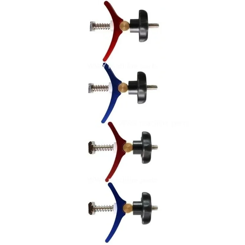 Suitable for 1 T-shaped Nut, T-shaped Track Clamp Kit, T-shaped Track Clamp, Woodworking Aluminum Clamp Kit 157A