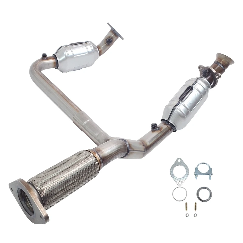 

Выхлопная труба Y с прямой посадкой, катализатор каталитического нейтрализатора для GMC CHEVROLET TRAILBLAZER 5.3L 2006-2009