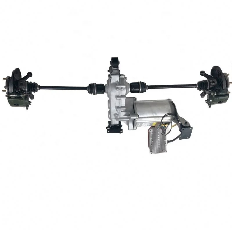 OEM Independent Suspension System Front Axles Rear Axles Driving Aluminium Alloy Gear Box 5KW 7.5KW EV