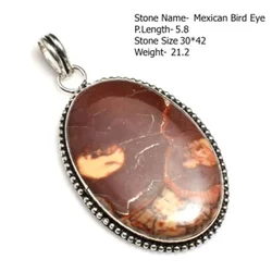 Genuine Charoite Amazonite Rose Quartz Bloodstone Blue Sunstone  Pendant