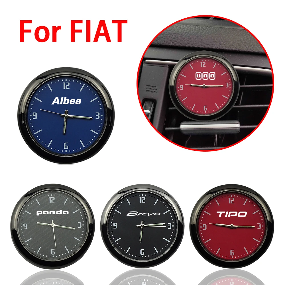 1 PC Car Dashboard Electronic Watch For FIAT AIBEA TIPO BRAVO PANDA UNO Cronos Bali SIENA QUBO TALENTO Multipla MAREA Fiorino