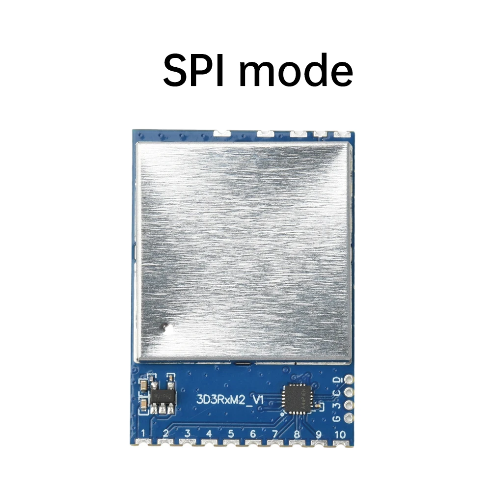 3D3RxM2 3.3G RF Video Receiver Module FPV VRX Module 16-CH FPV Analog Wireless Audio Video Receiver Module SPI Switch Control