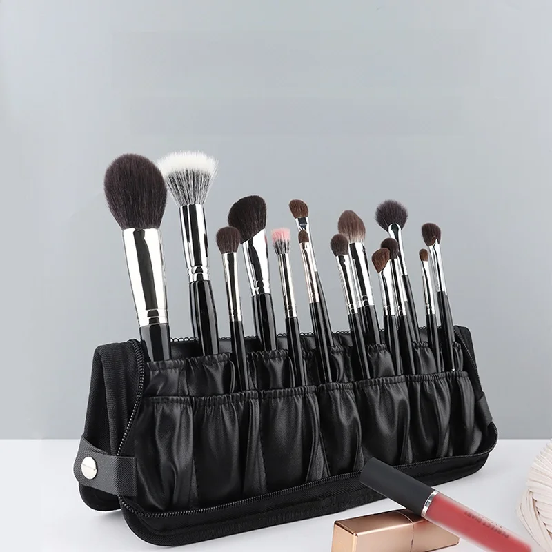 

Профессиональный настольный органайзер для хранения музыкальных инструментов и косметики из искусственной кожи с 4 отверстиями