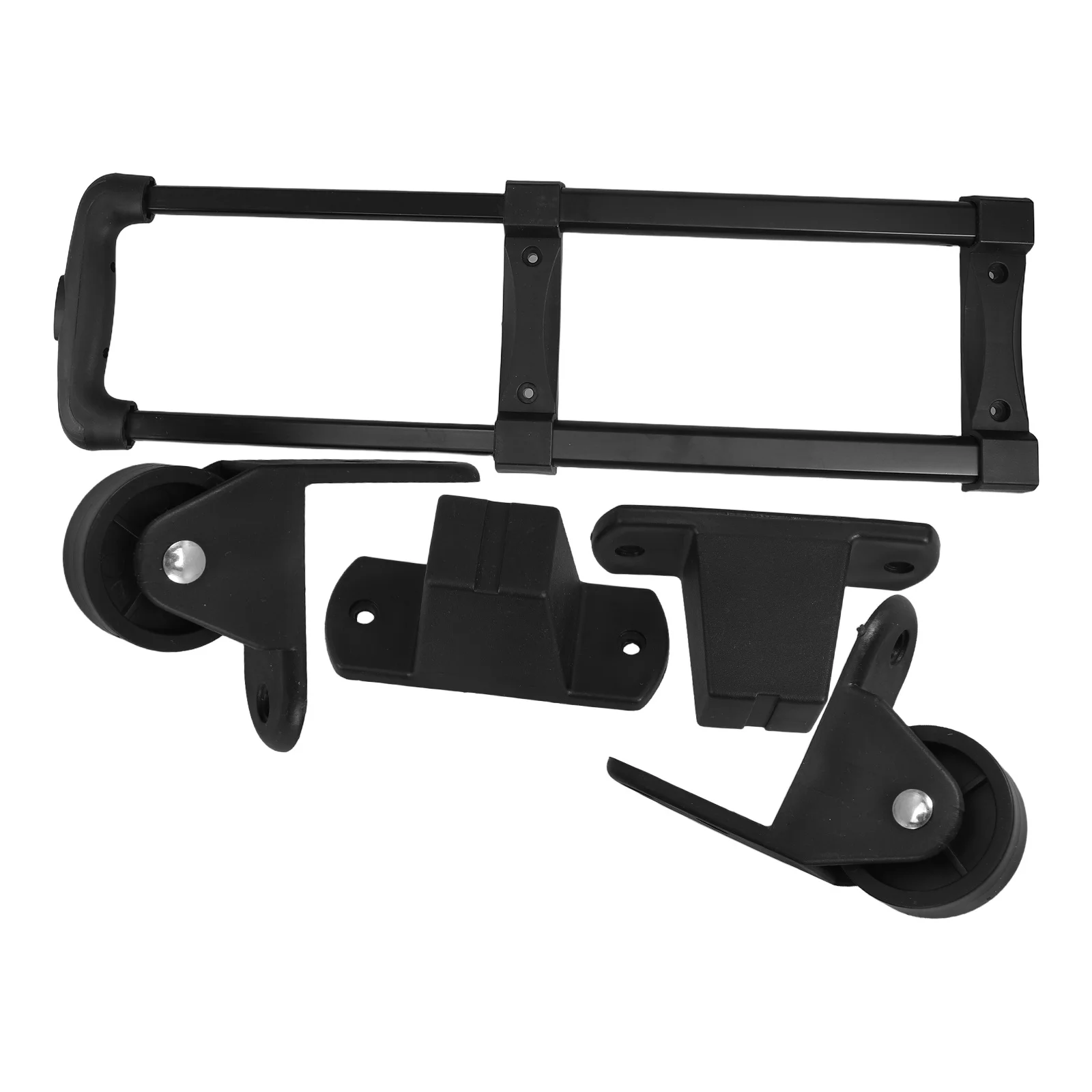 

1 Set Lightweight Metal End Caps Handle for Portable Speaker Cabinet Spring Steel Pull Handle Ideal for Stage Audio Equipment