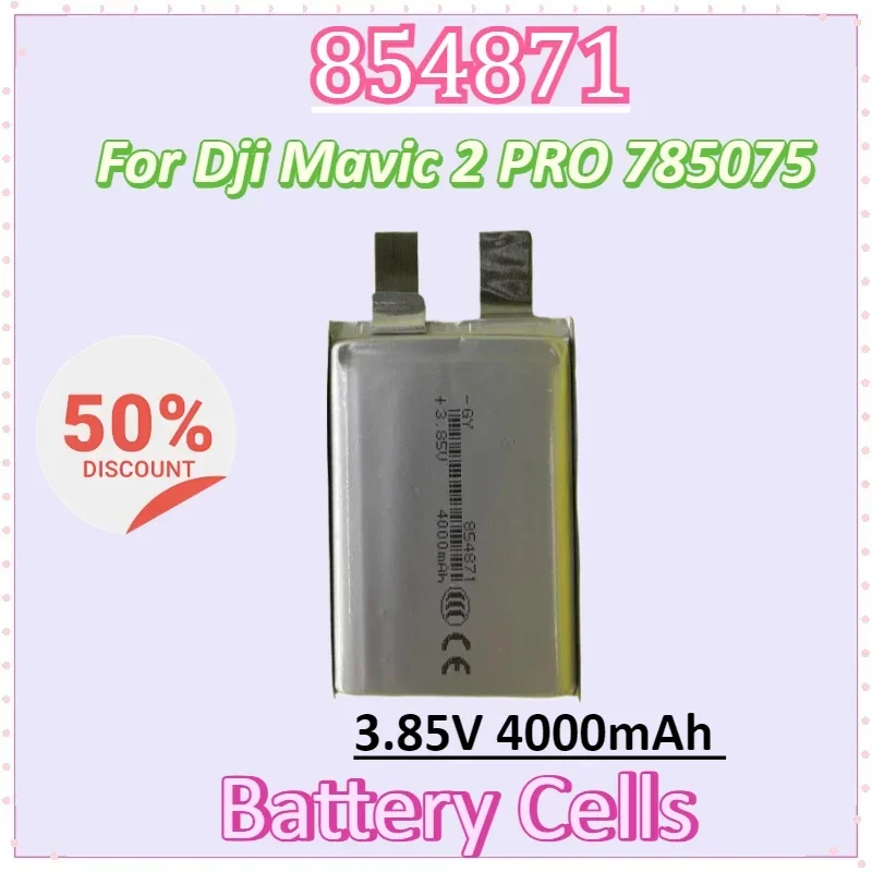 

854871 3.85V 4000mAh Battery Cell for Dji Mavic 2 PRO 785075 High Quality Replacement CellsHigh Quality