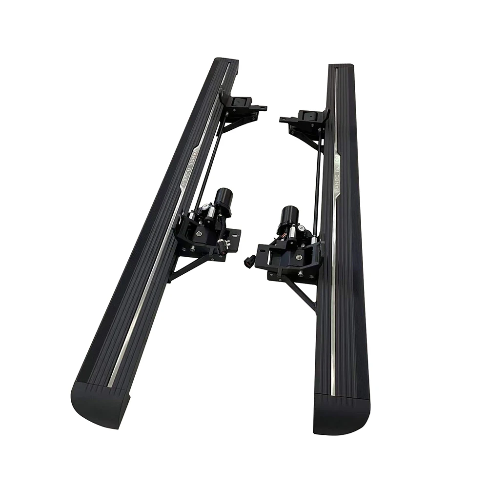 Wholesale offroad suv 4x4 black aluminum power running board electric car side bar foot pedal for land rover range rover L322