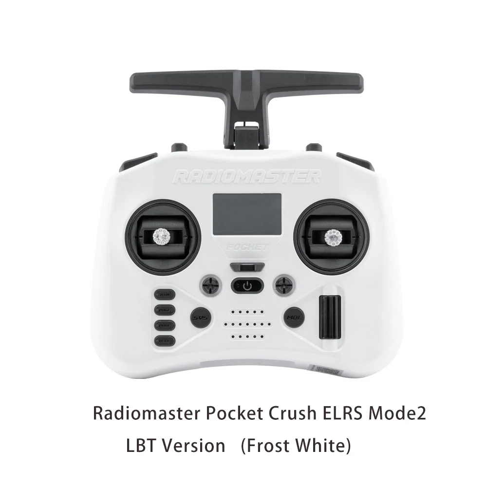 Radiomaster Pocket Crush 2,4 GHz ELRS Hall Gimbal-zender Afstandsbediening Draagbare lichtgewicht opvouwbare antenne