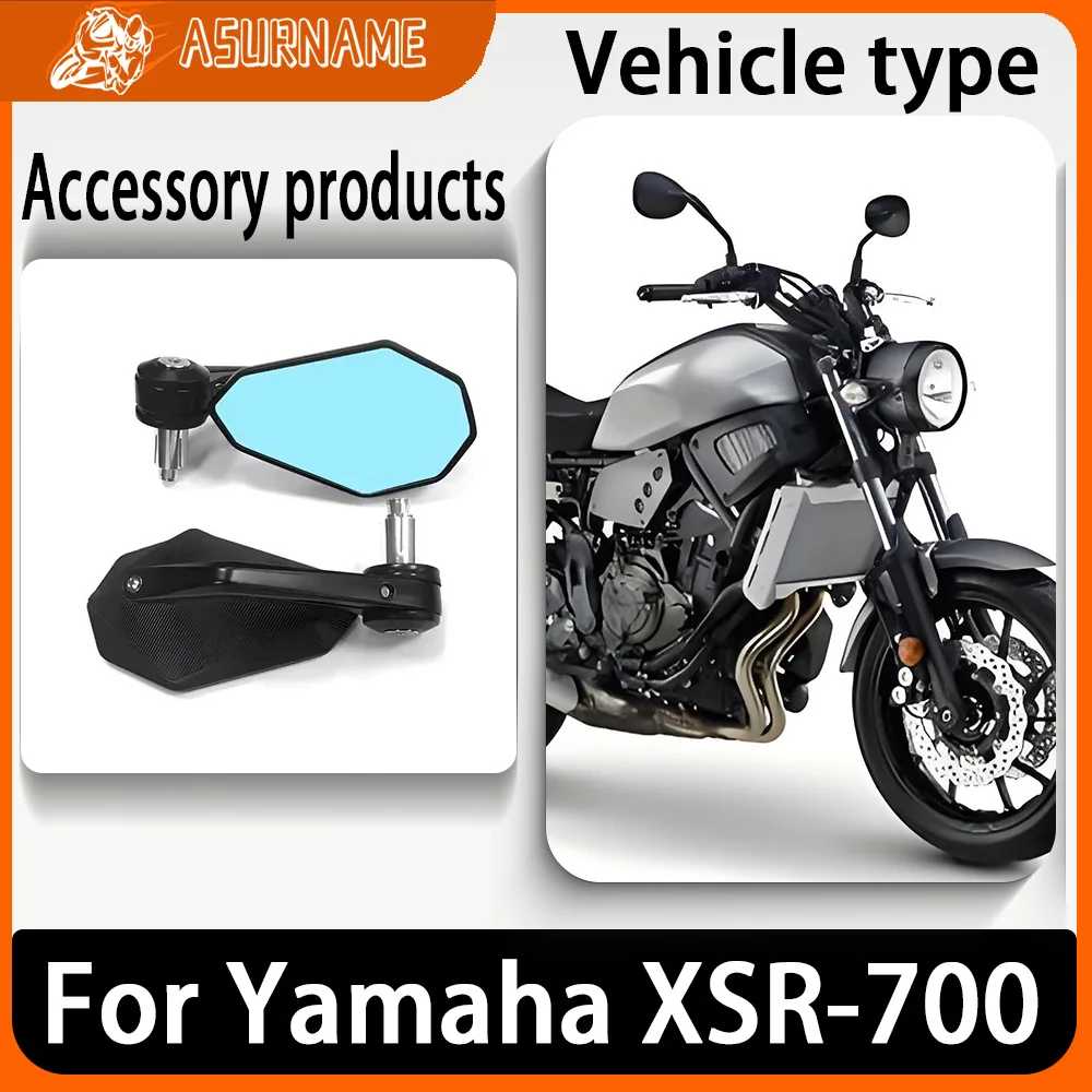 

For Yamaha XSR-700 XSR 700 XSR700 Motorcycle Rearview Mirror Handlebars Rearview Mirror Retro Handlebars Side Mirror Accessories