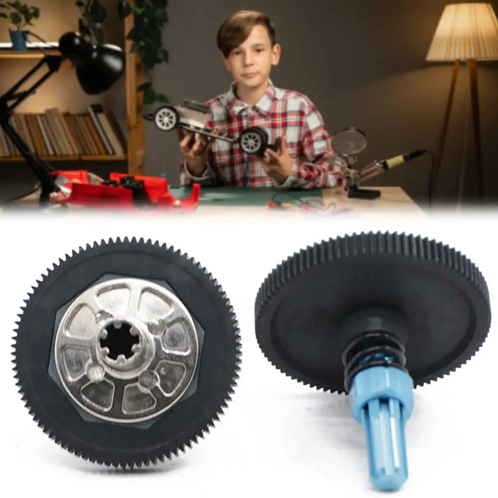 Juego de engranajes de zapatilla mejorado, juego de zapatillas de acero de rendimiento mejorado resistente para juguete