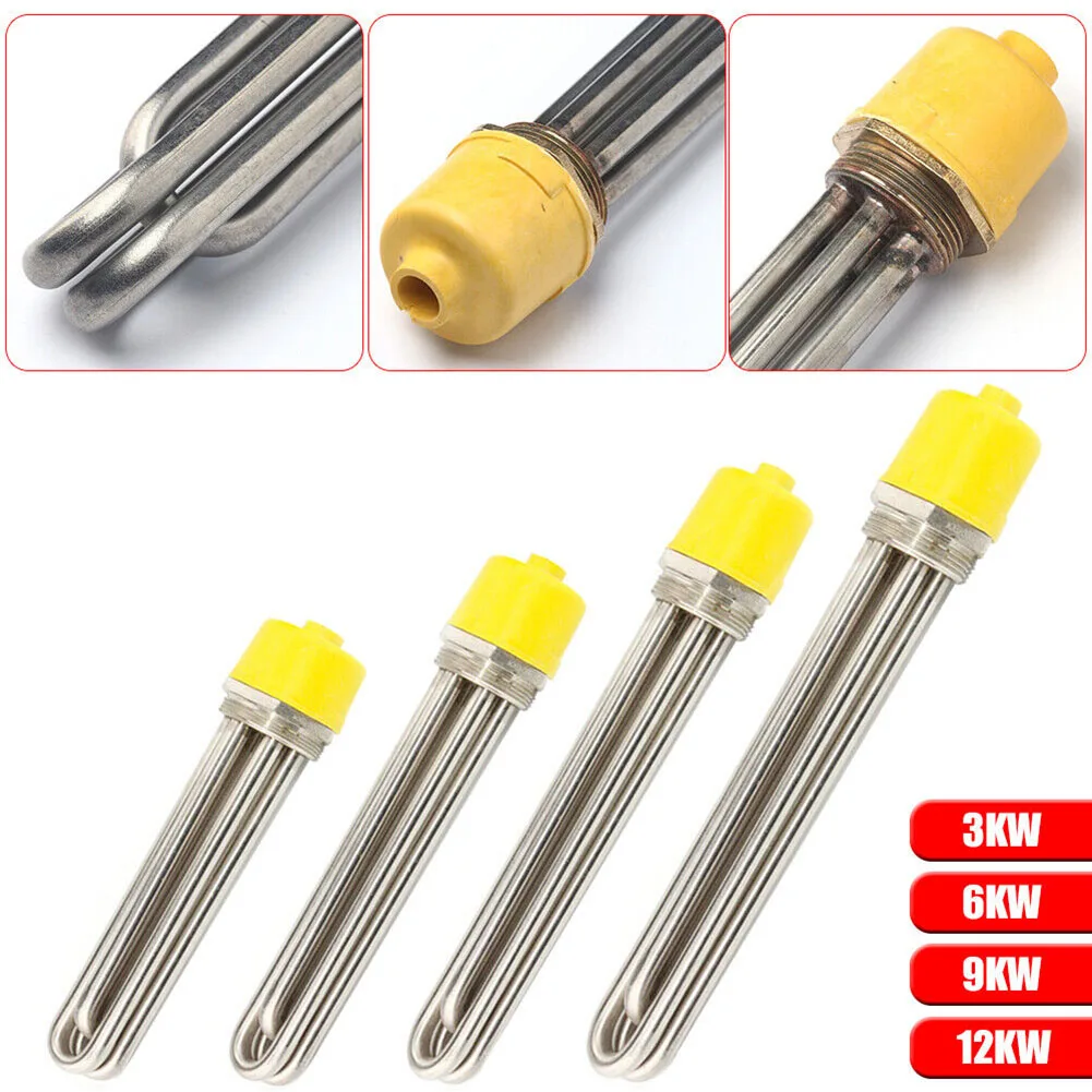 عنصر التدفئة أنبوب التدفئة عالية الجودة لوازم تحسين المنزل الملحقات الشمسية DN40 3-12KW للطاقة الشمسية الهواء