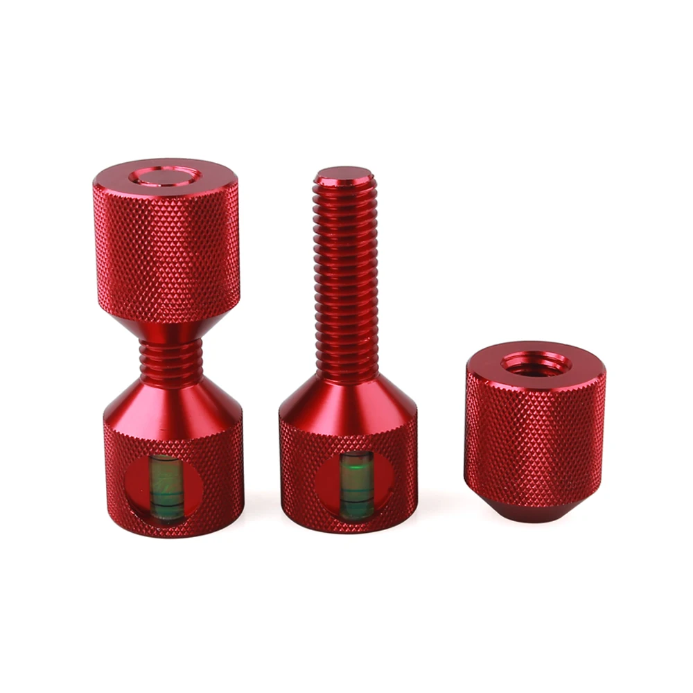 1-1/8inch Two Hole Pins Set with level Aluminum 6061 2 Hole Flange Alignment Pin Set Two Hole Pins Set Handy