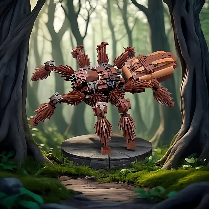 

2026 NEW Creator Expert MOC Beast Insect Spider Animal Building Block Model Desktop Ornament Kids Educational DIY Toys Xmas Gift