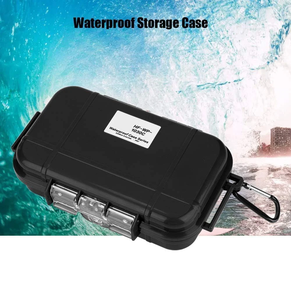 Waterdichte Schokbestendige Doos Outdoor Waterdichte Luchtdichte Survival Case Opbergdoos Drijvende Harde Schaal Natte Droge Doos Draagdoos