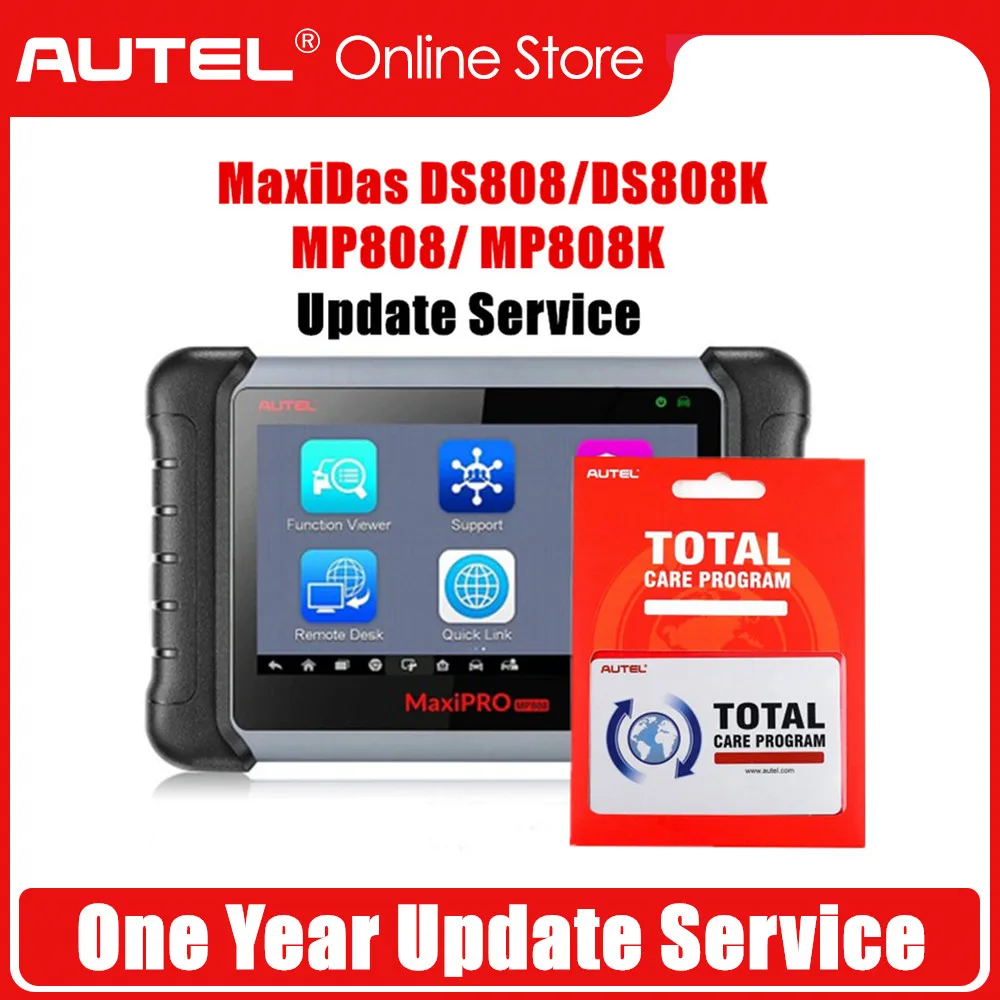 

One Year Update Service for Autel MaxiDas DS808K/ Autel MP808/ MP808K (Autel Total Care Program)