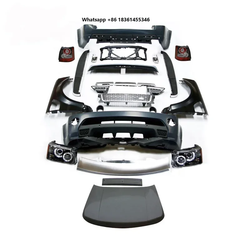 

For 06-09 Rover Sport Model GBT Car Body Kit Include PP Material Front/Rear Bumper Grille/Air-Inlet Grille Side Skirt
