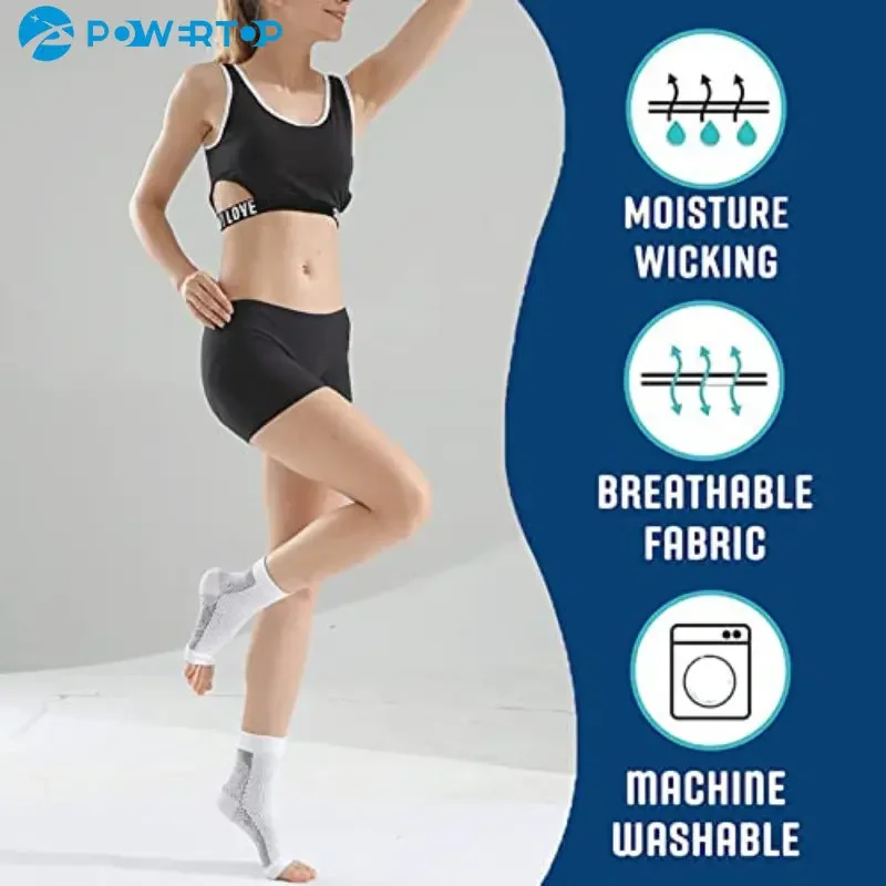 Neuropathy Socks for Women Men,1Pair Soothe Compression Socks for Neuropathy Pain, Ankle Brace Plantar Fasciitis Swelling Relief