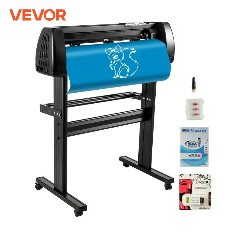 VEVOR 72/87 cm Plotter de Découpe Traceur de Coupe Vinyle Machine de Tracer Découper Logiciel