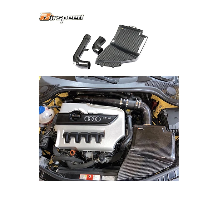 

Airspeed Original Design Style 100% Dry Carbon Fiber Cold Air Intake System for AUDI TT TTS EA113 2.0T 2011-2015