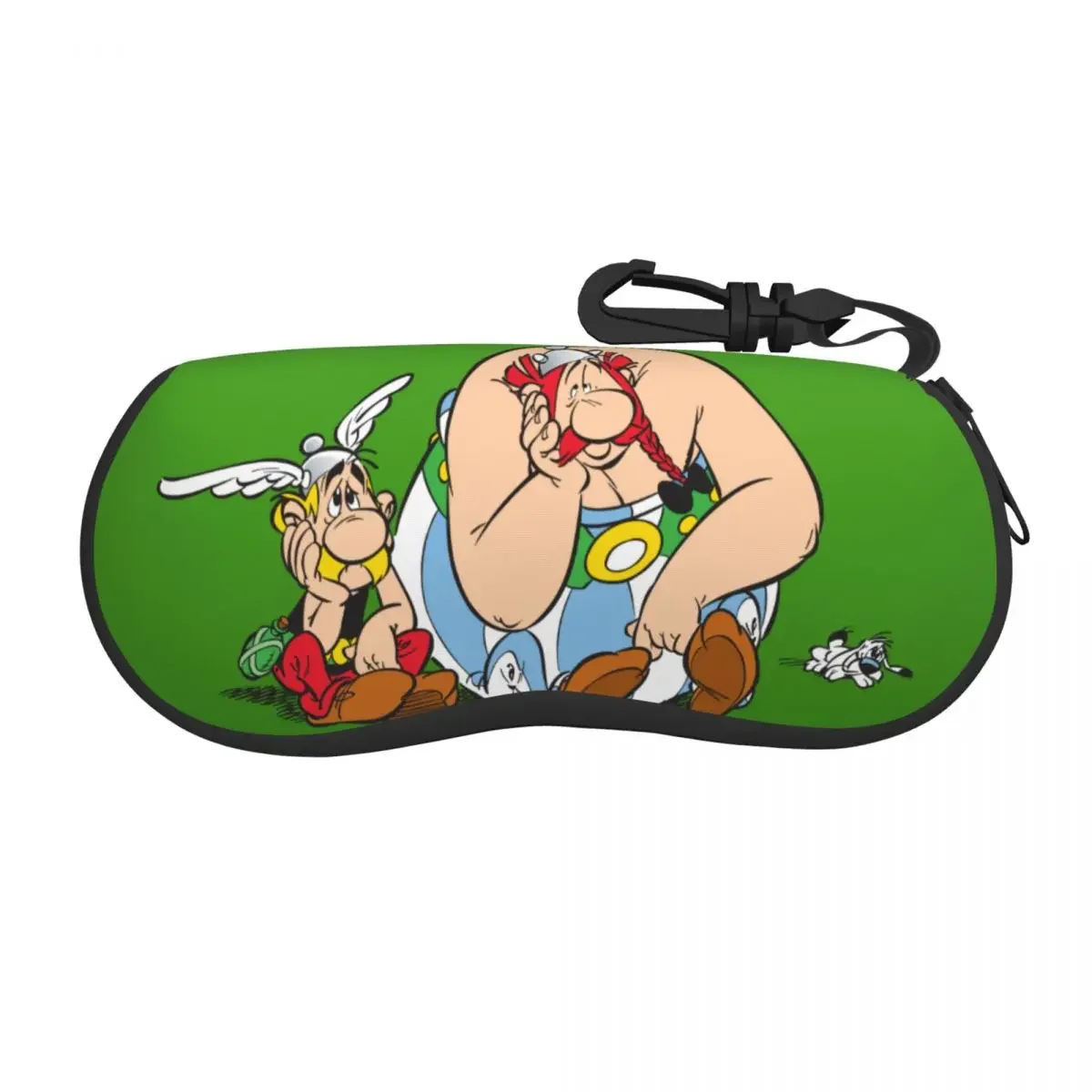 Custom Asterixs And Obelixs Adventure Comic Shell Glasses Case Unisex Cool Eyeglasses Case Sunglasses Protector Box