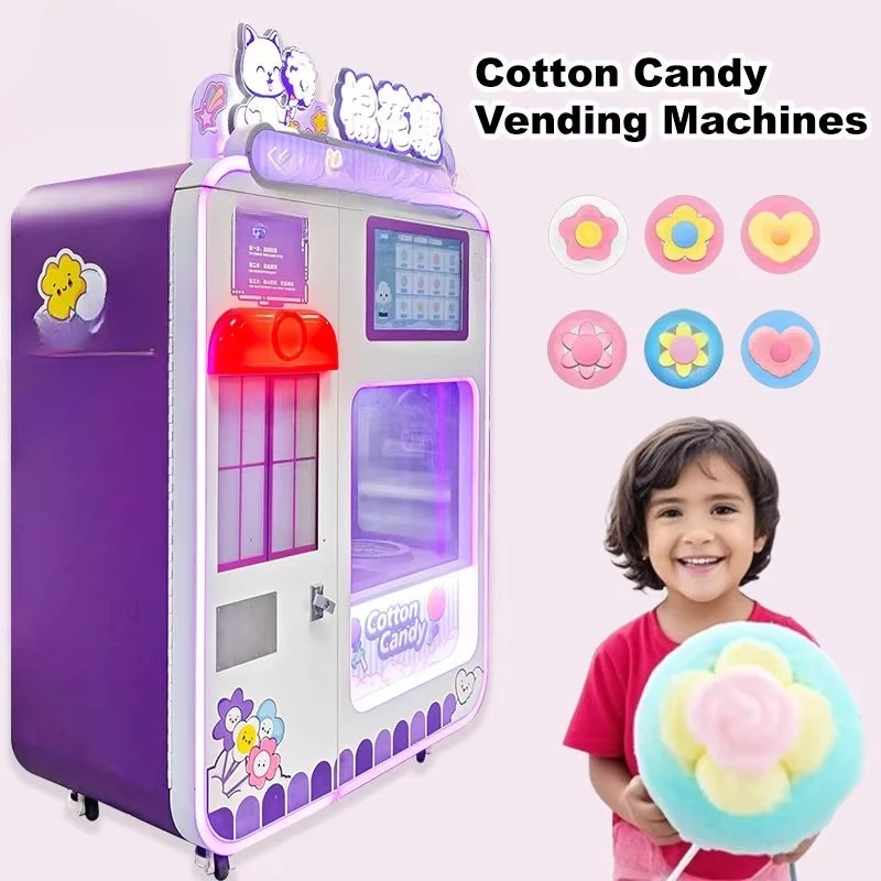 Fully Automatic Amusement  Candy Vending Machine CE ROHS Certified 300-600 Capacity 22-inch Touch Screen ADA Compliant SDK
