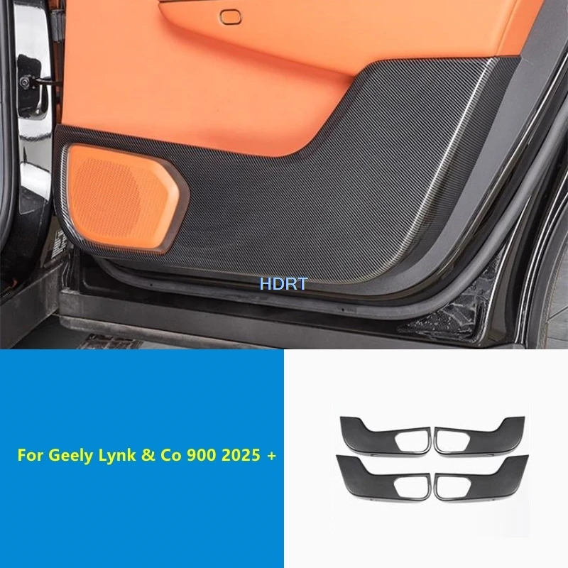 

Car Styling Door Anti Plate Gate Kick Pad Cover Protector Decoration Accessories Interior Sticker For Geely Lynk & Co 900 2025 +