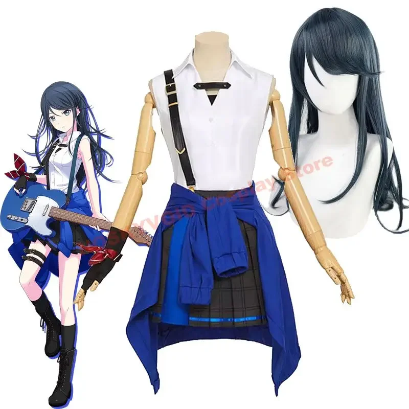 Leo/need Hoshino Ichika Cosplay Costume Or Virtual Idol Wigs Project Sekai Colorful Stage! Lead Singer Ick Stage Costumes