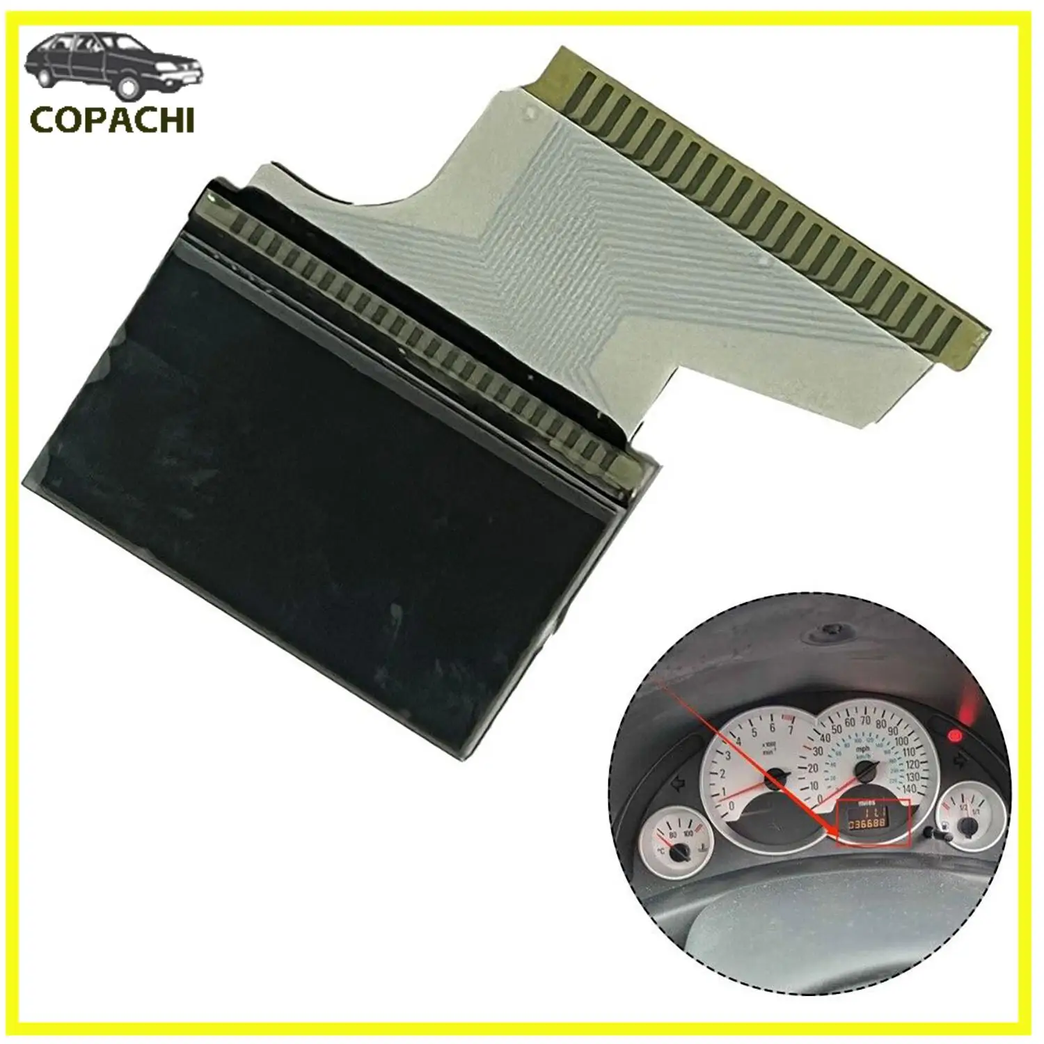 

1Pc Dashboard LCD Display Screen For Opel Combo/Corsa/Meriva/Tigra Car Engine Accessories Interior Parts Instrument Cluster