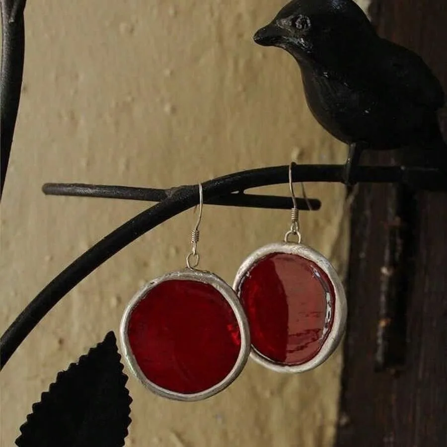 

An Original Niche Vintage Alloy Circular Hoop Earring/Ear Clip For Everyday Stylish Wear
